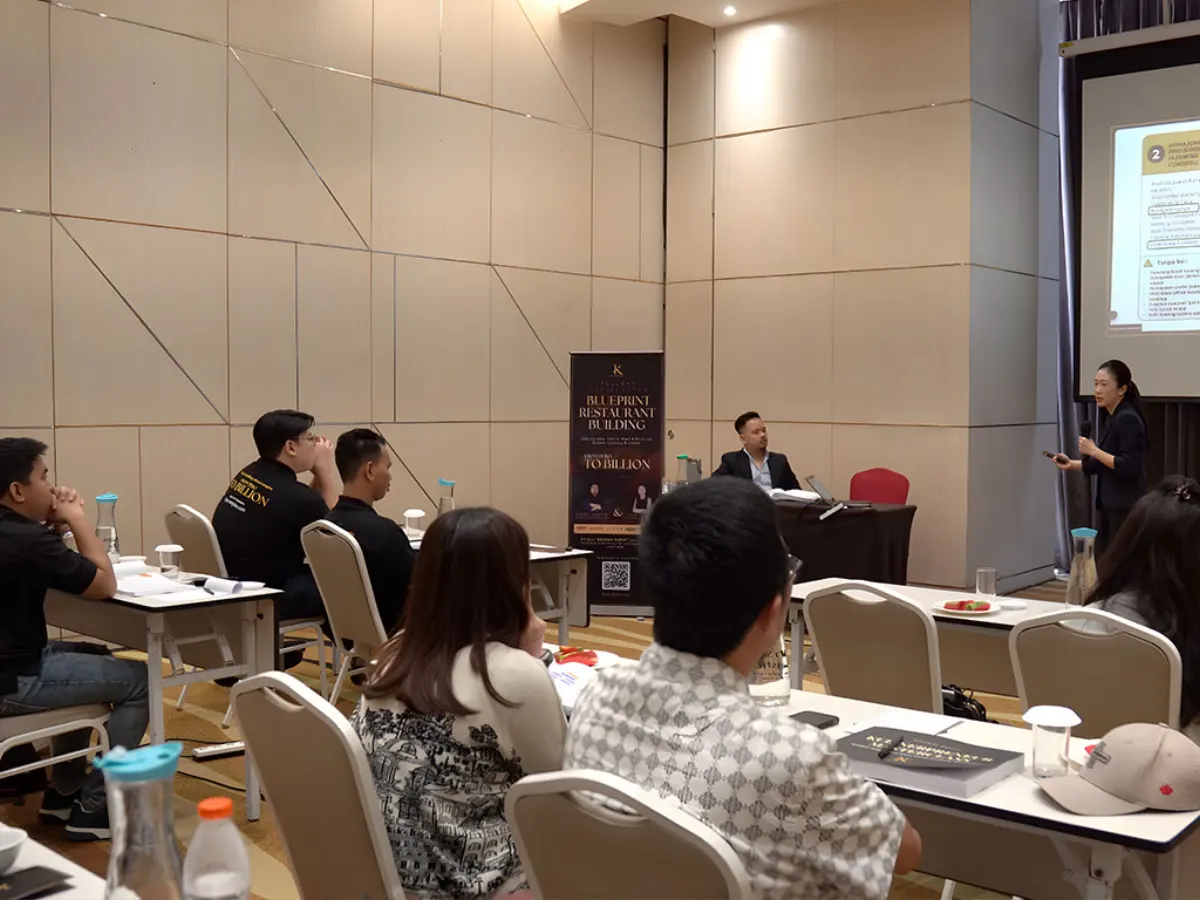 Suasana kelas workshop Kulinerpreneur Masterclass